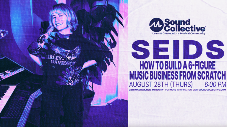 Collective Masters Live - SEIDS: "How to Build a 6-Figure Music Business from Scratch"