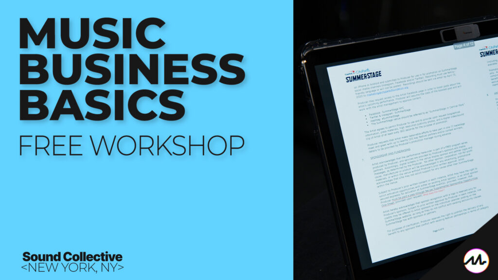 Music Business Basics (FREE WORKSHOP)